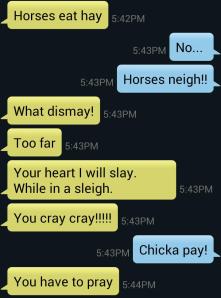 Too far?  TOO FAR?!?!  THERE'S NO SUCH THING AS "TOO FAR!"