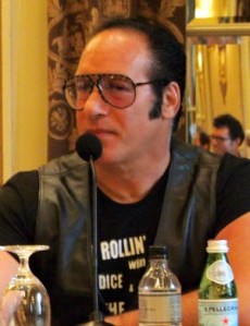 ADC answers questions at the press meeting for Reservoir Dogs 2