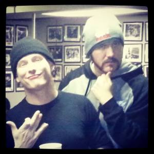 Of course, sometimes your life demands that you hang with Corey Taylor.