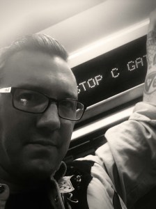 The train between concourses in ATL.  I already have a bad feeling about this leg of the trip...